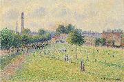 Camille Pissarro Kew greens painting